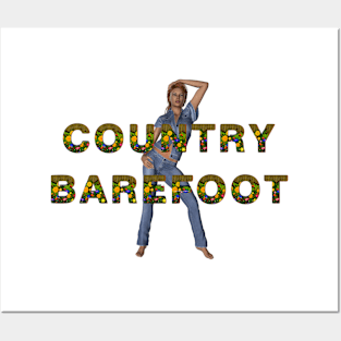 Country Barefoot Posters and Art